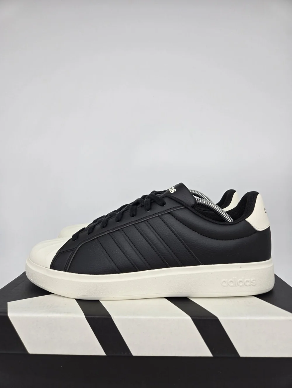 Adidas Men's Streettalk Black Off White Shoes JP8278 Size 11.5 New